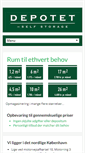 Mobile Screenshot of lagerdepotet.dk